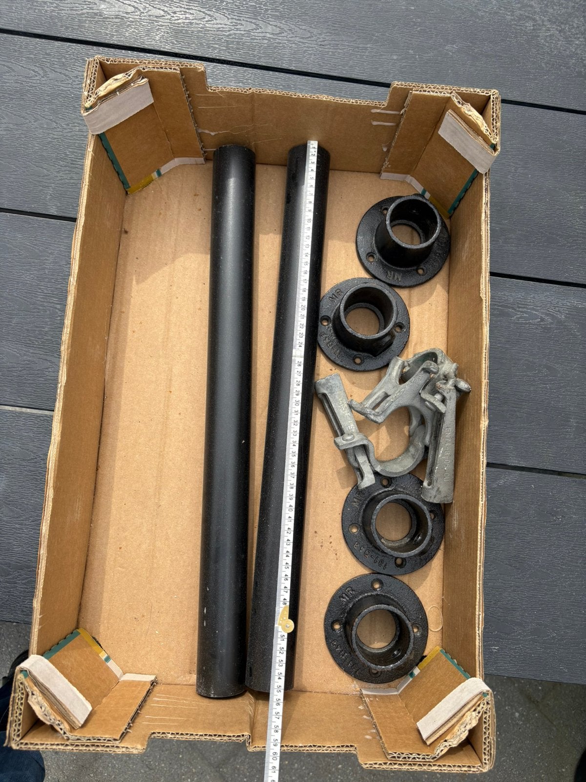 Metalen buizen en koppelingen, Pvc, 6 meter of meer, Overige typen, Ophalen of Verzenden