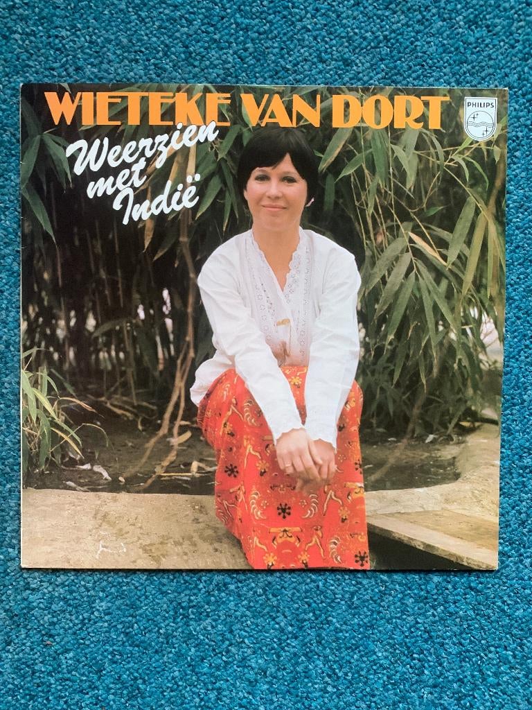 LP Wieteke van Dort - Weerzien met Indië Indische cultuur, Ophalen of Verzenden, Gebruikt, 12 inch, Levenslied of Smartlap