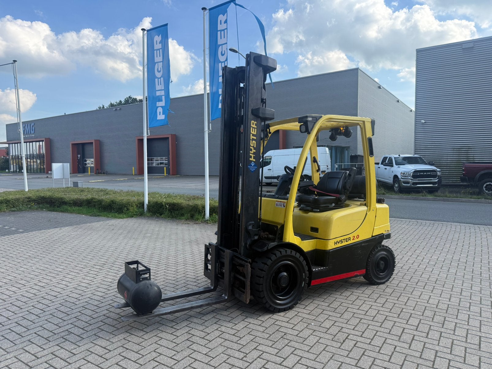 Hyster H2.0FT LPG heftruck 2.0 ton | 2017 | 4,33m sideshift, Zakelijke goederen, Ophalen, LPG, Heftruck