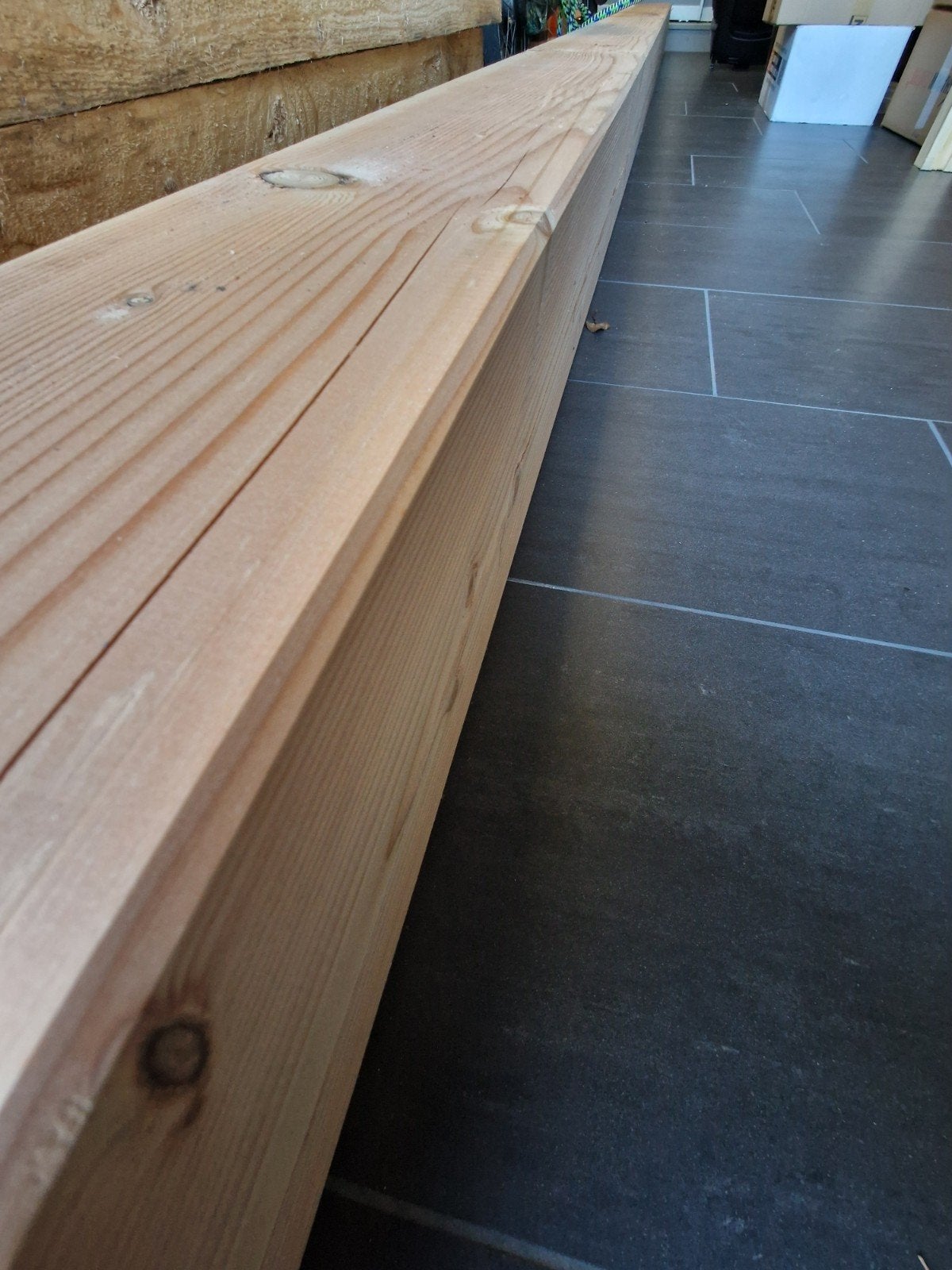 Douglas balk 5 meter 19x19cm geschaafd en gedroogd, Ophalen, Nieuw, Balk, Overige houtsoorten