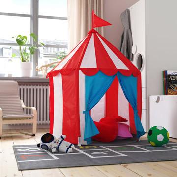 Ikea Circus Tent Speeltent met Zelfgemaakte Mat, Ophalen, Gebruikt