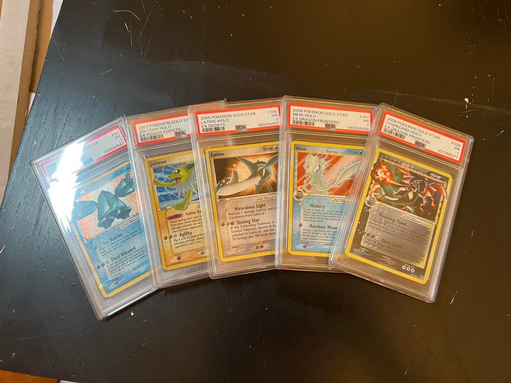 Meerdere goldstar psa pokemon kaarten, Ophalen of Verzenden, Zo goed als nieuw