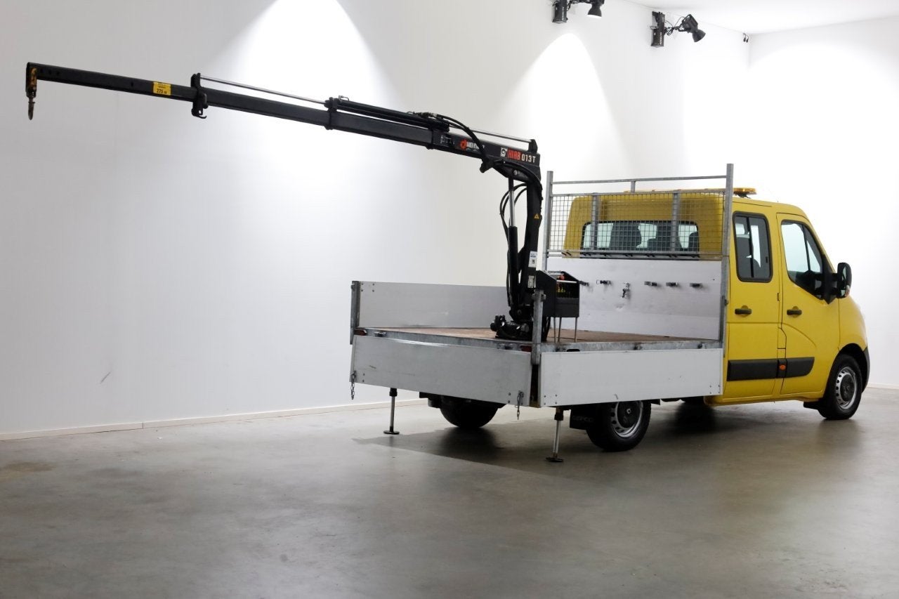 Renault Master T35 2.3 dCi 130pk E6 L2H1 D.C. Open Laadbak +, 2590 kg, Electronic Stability Program (ESP), Achterwielaandrijving
