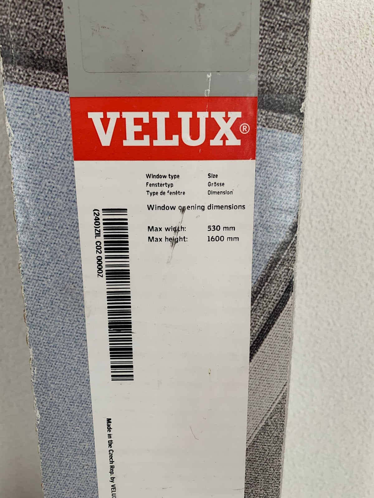 Velux Dakraam insecten hor ZL C02 0000Z - Nieuw in doos, Minder dan 80 cm, Overige typen, Minder dan 200 cm, Nieuw