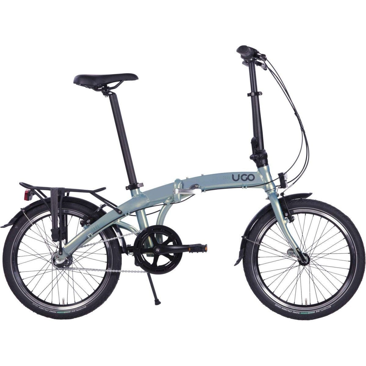 UGO DARE I3 Alpine Green 20cm, Fietsen en Brommers, Fietsen | Vouwfietsen, 20 inch of meer, -, -, Versnellingen