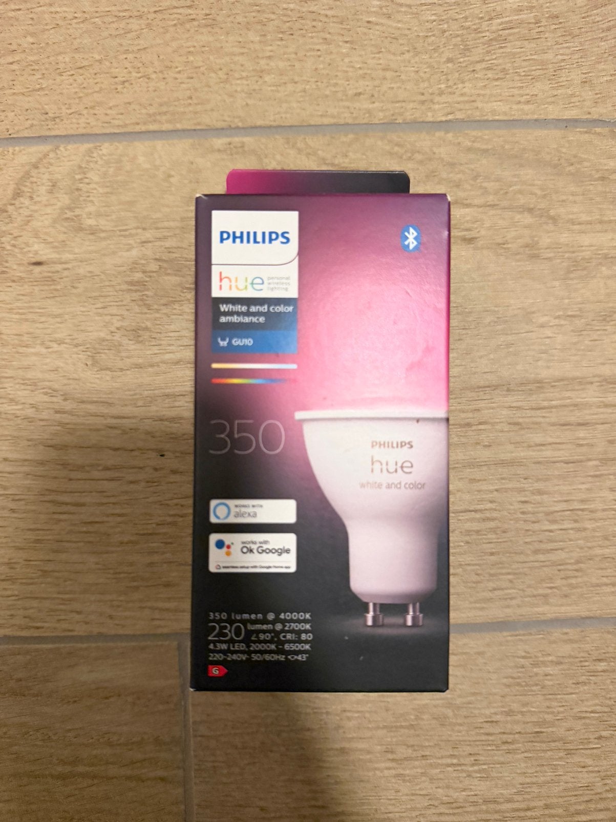 Philips Hue White & Color Ambiance GU10, Philips, Led-lamp, Meerkleurig, GU10