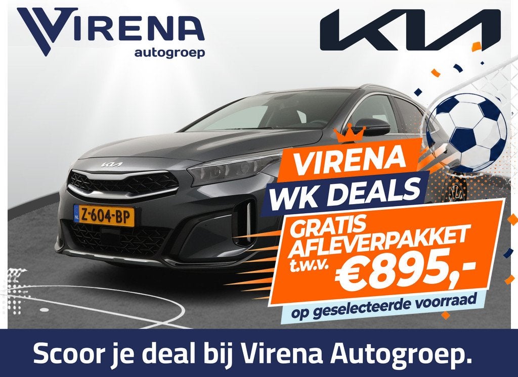 Kia Xceed 1.5 T-GDi DynamicPlusLine 160pk Airco - Apple Carp, Auto's, Kia, Voorwielaandrijving, Automatische klimaatregeling, Gebruikt