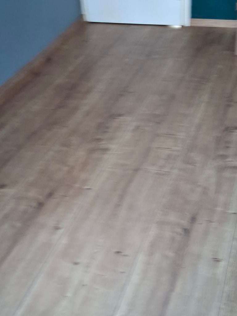 Laminaatvloer 8m² - 4m x 2m, Gebruikt, Bruin, Ophalen of Verzenden, Minder dan 10 m²
