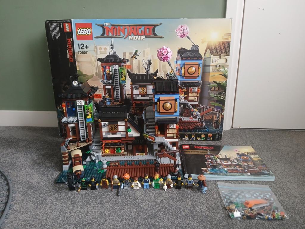 Lego ninjago city docks 70657 in uitstekende staat, Kinderen en Baby's, Speelgoed | Duplo en Lego, Ophalen of Verzenden, Zo goed als nieuw