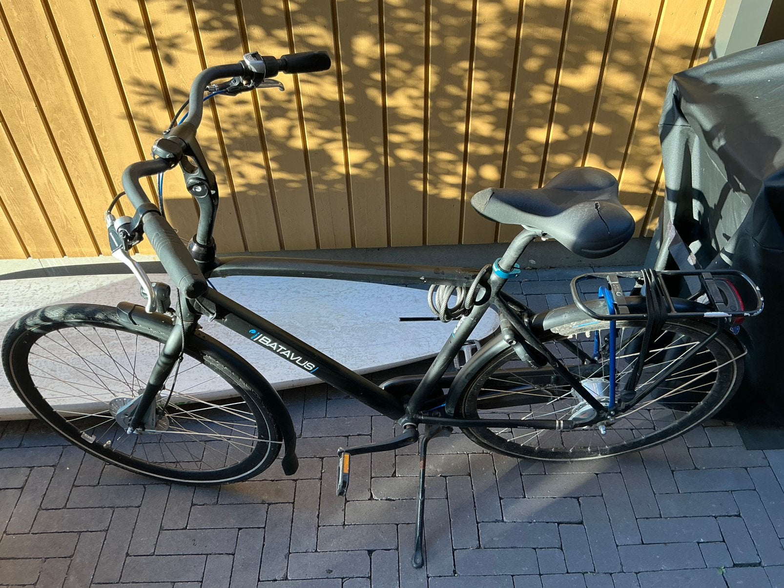 Foto 3 van Batavus zwarte herenfiets