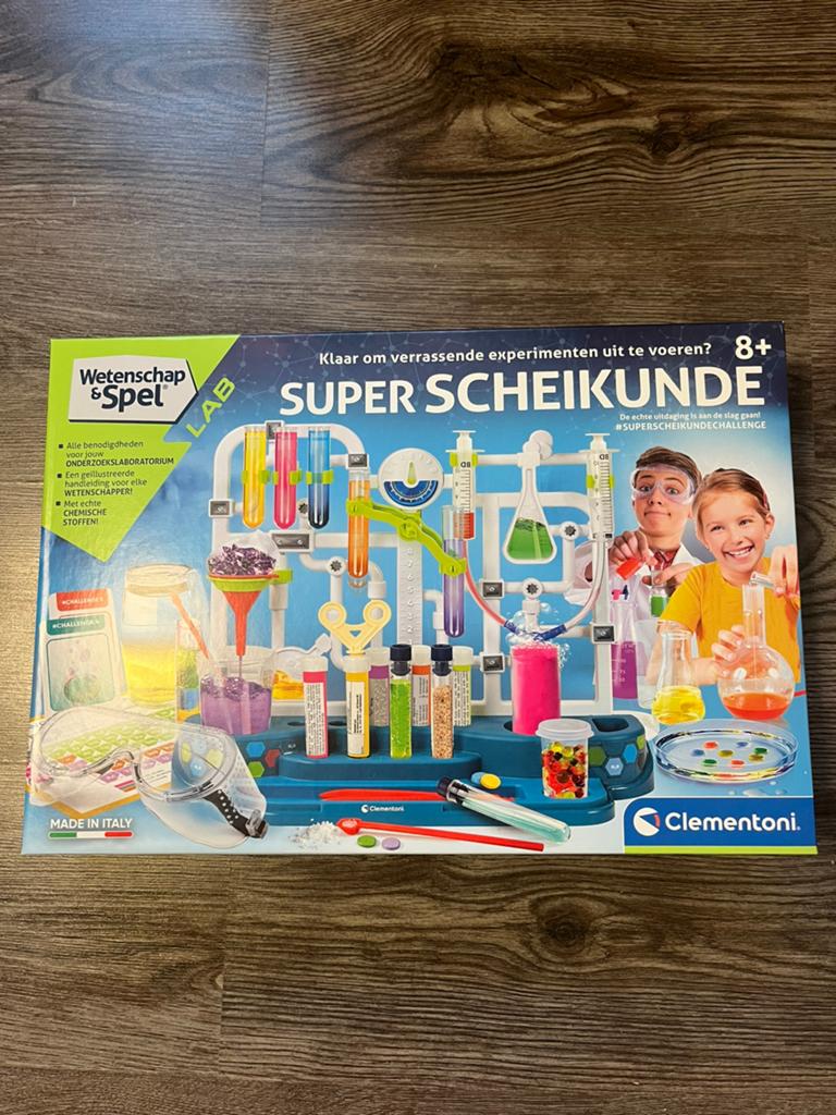 Nieuw Clementoni Super Scheikunde Lab - Educatief Speelgoed, Ophalen of Verzenden, Nieuw, Ontdekken