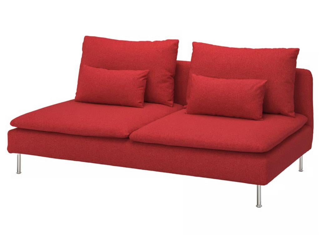 IKEA SÖDERHAMN 3-zitsbank, bank, Ophalen, 150 tot 200 cm, Driepersoons, 75 tot 100 cm
