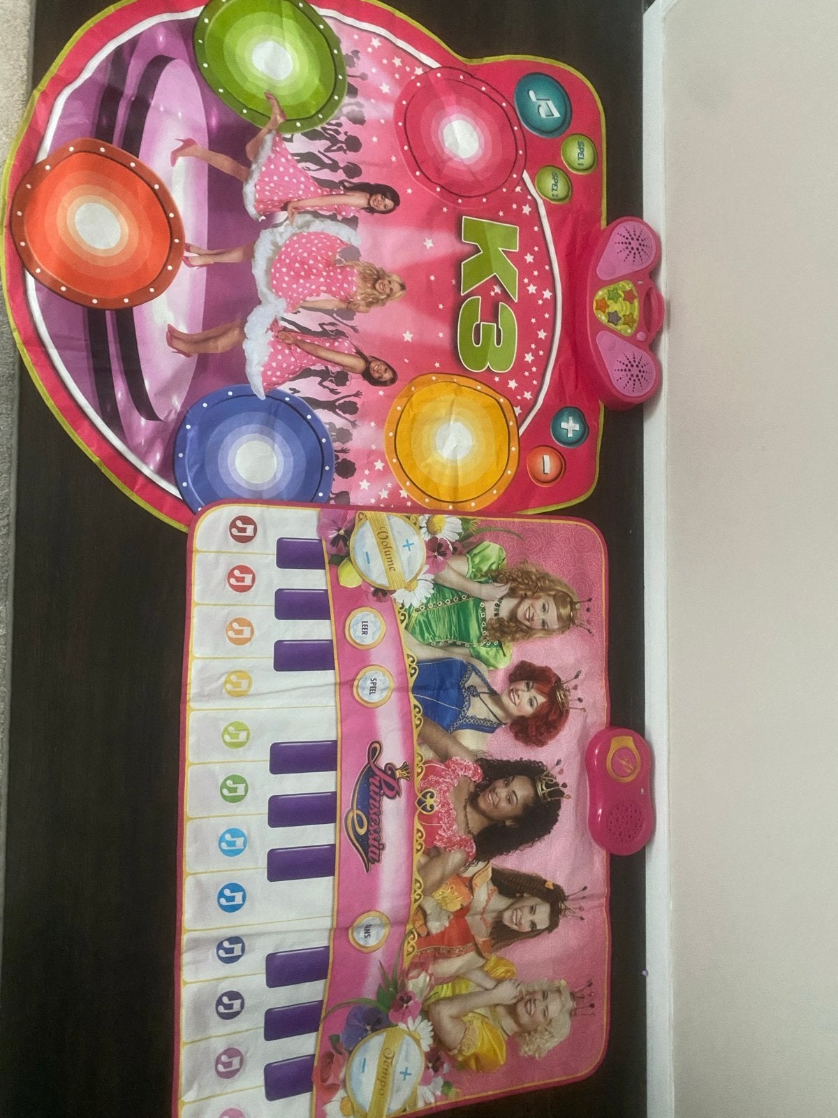 K3 Dansmat en Prinsessen Piano Speelmat, Ophalen of Verzenden, Zo goed als nieuw, Meisje