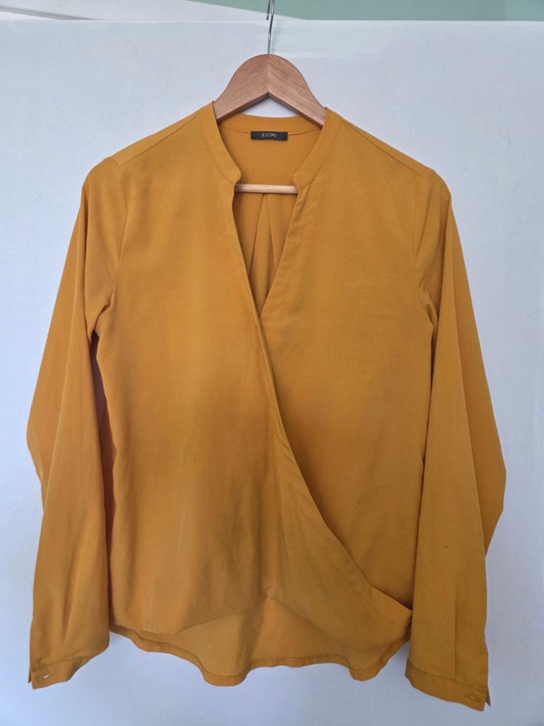 Longsleeve Kiomi (36), Geel, Kiomi, Ophalen of Verzenden, Zo goed als nieuw