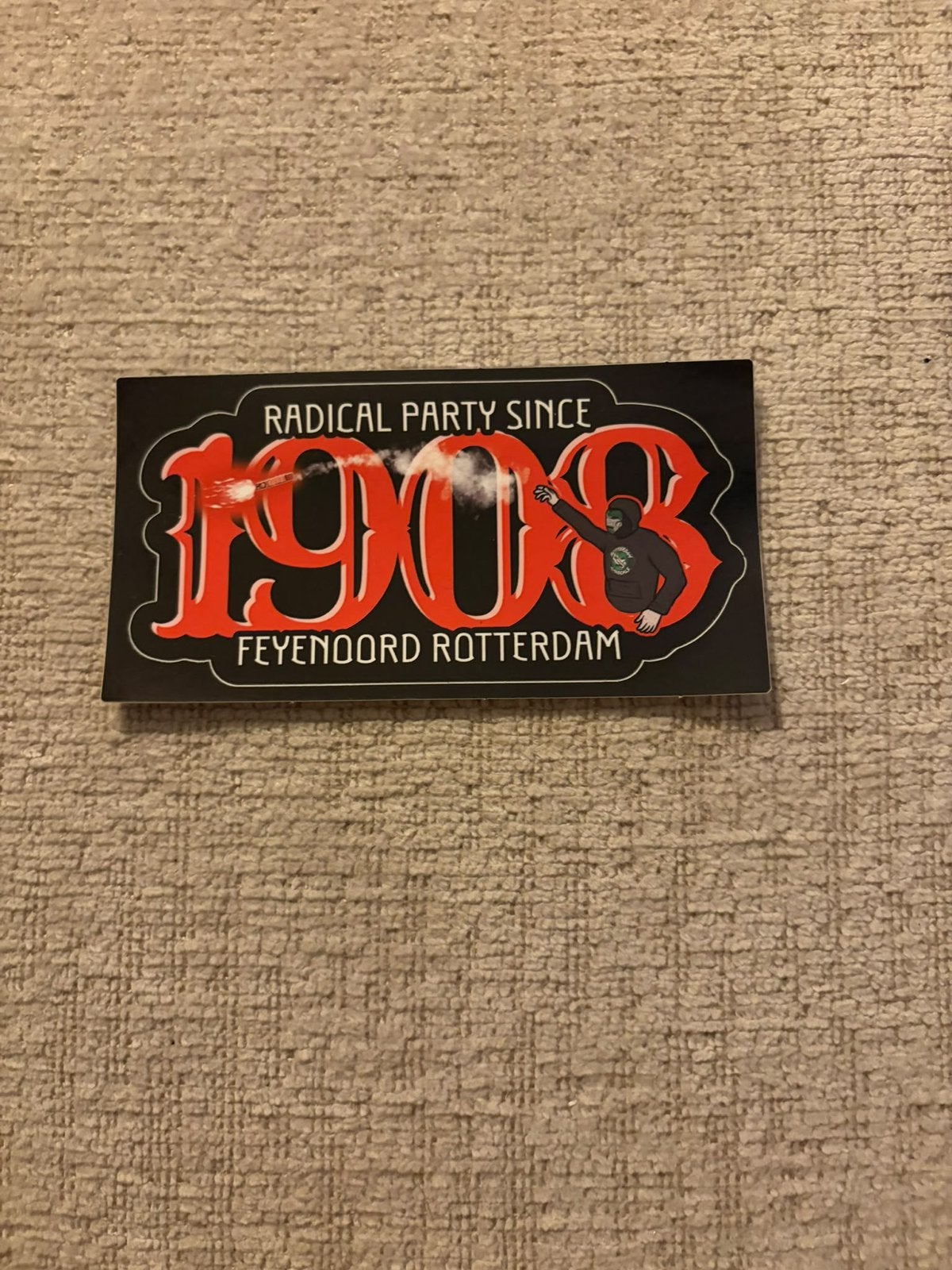 Feyenoord sticker, Ophalen of Verzenden, Nieuw, Overige typen