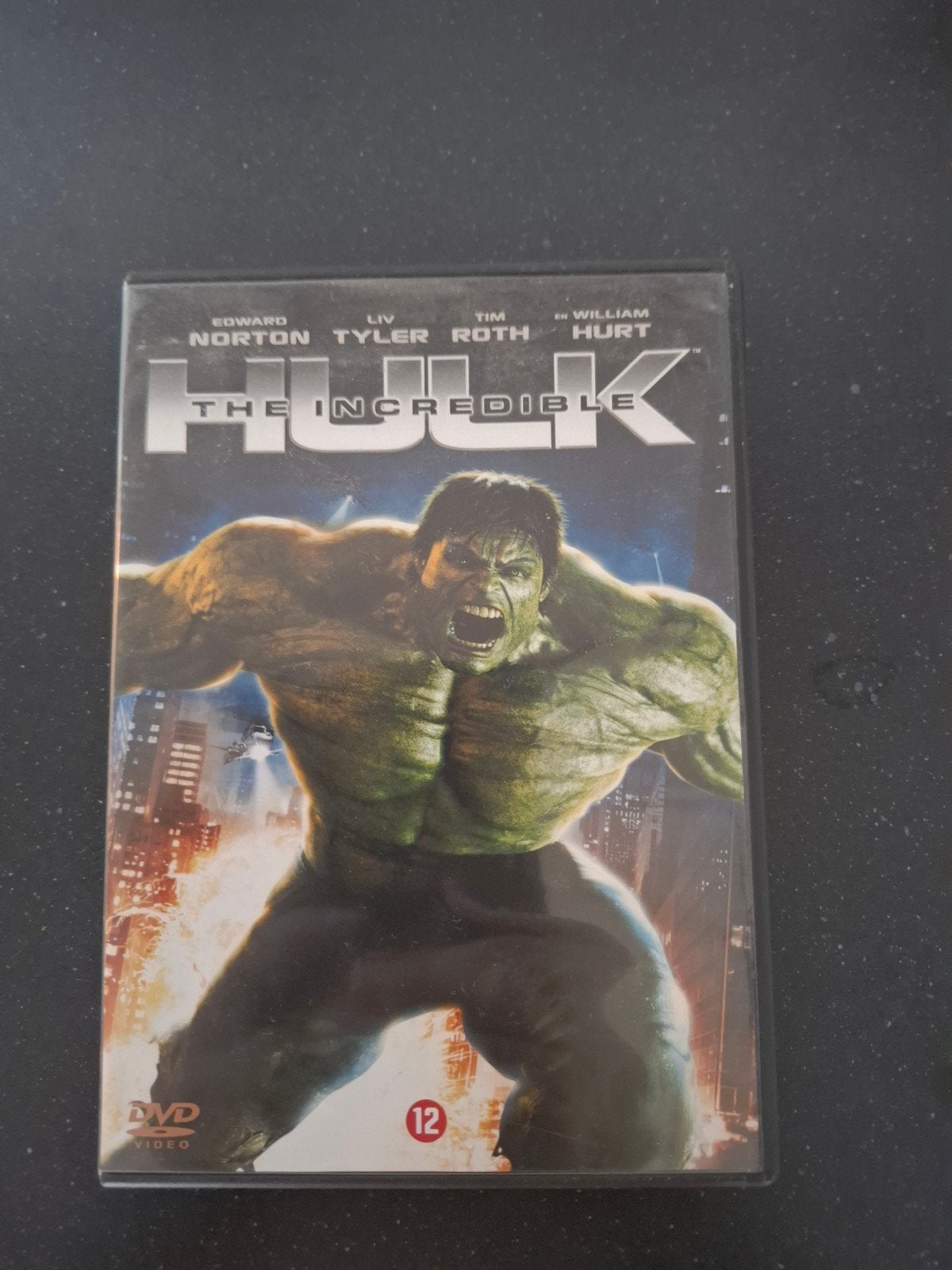The Incredible Hulk DVD, Cd's en Dvd's, Vanaf 12 jaar, Ophalen of Verzenden, Zo goed als nieuw, Nederlands