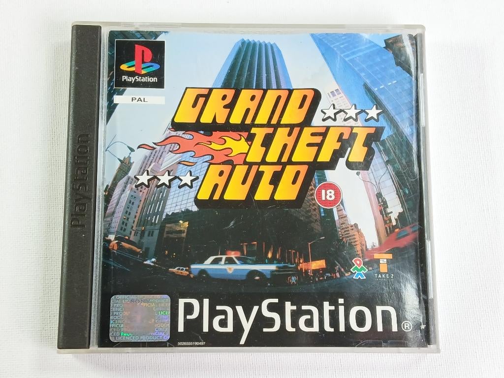 Grand Theft Auto - PlayStation - PSX - Geen Landkaarten, Avontuur en Actie, Sony Interactive Entertainment Network Europe Limited