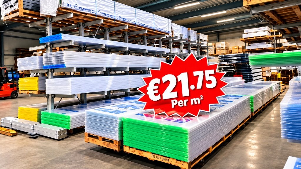 AANBIEDING polycarbonaat UV-bestendig! (10 jr garantie), Ophalen of Verzenden, Nieuw, Veranda