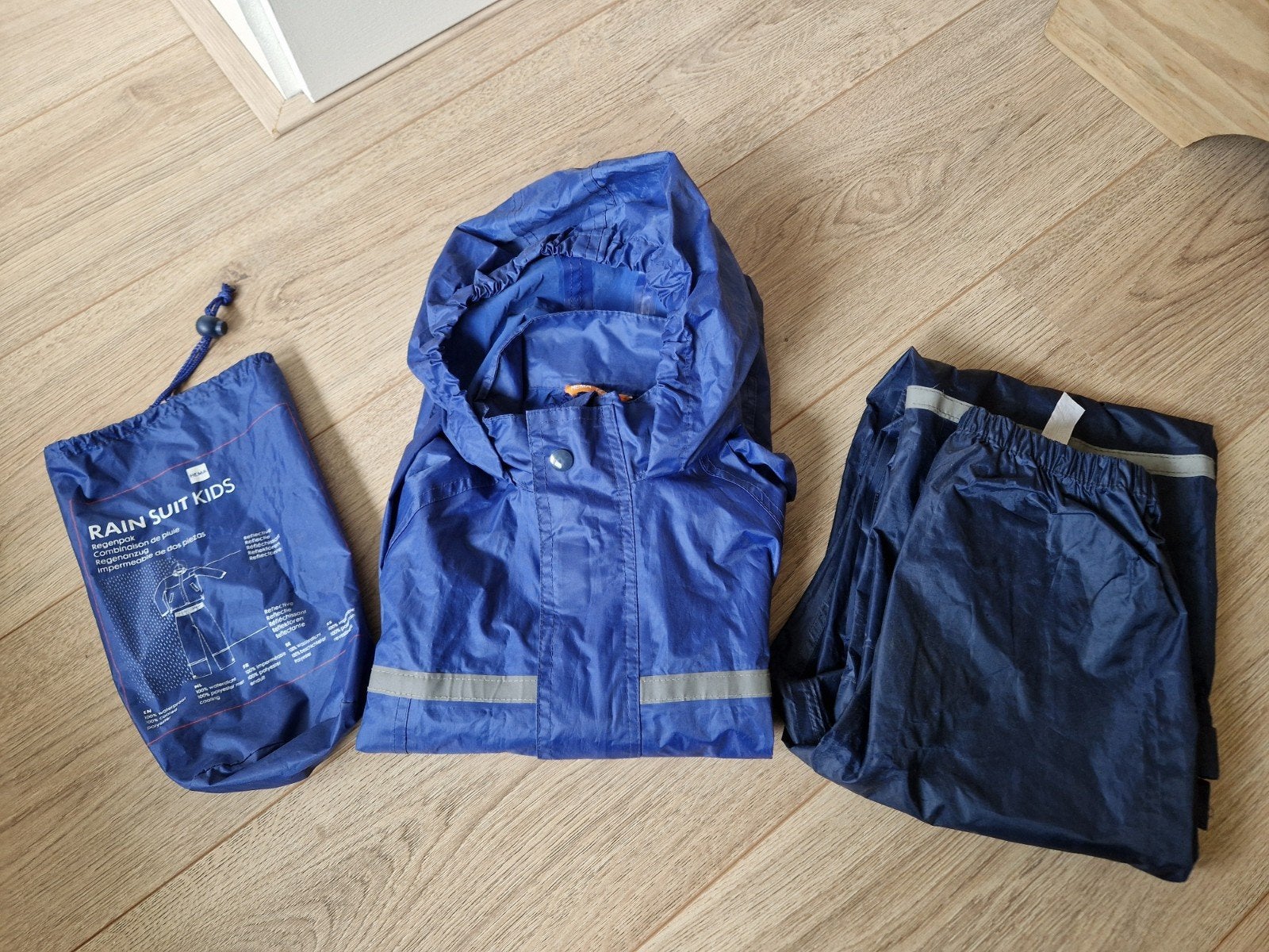 Hema Regenpak kind maat 122 / 128, Ophalen of Verzenden, Zo goed als nieuw, Regenpak, Kinderen
