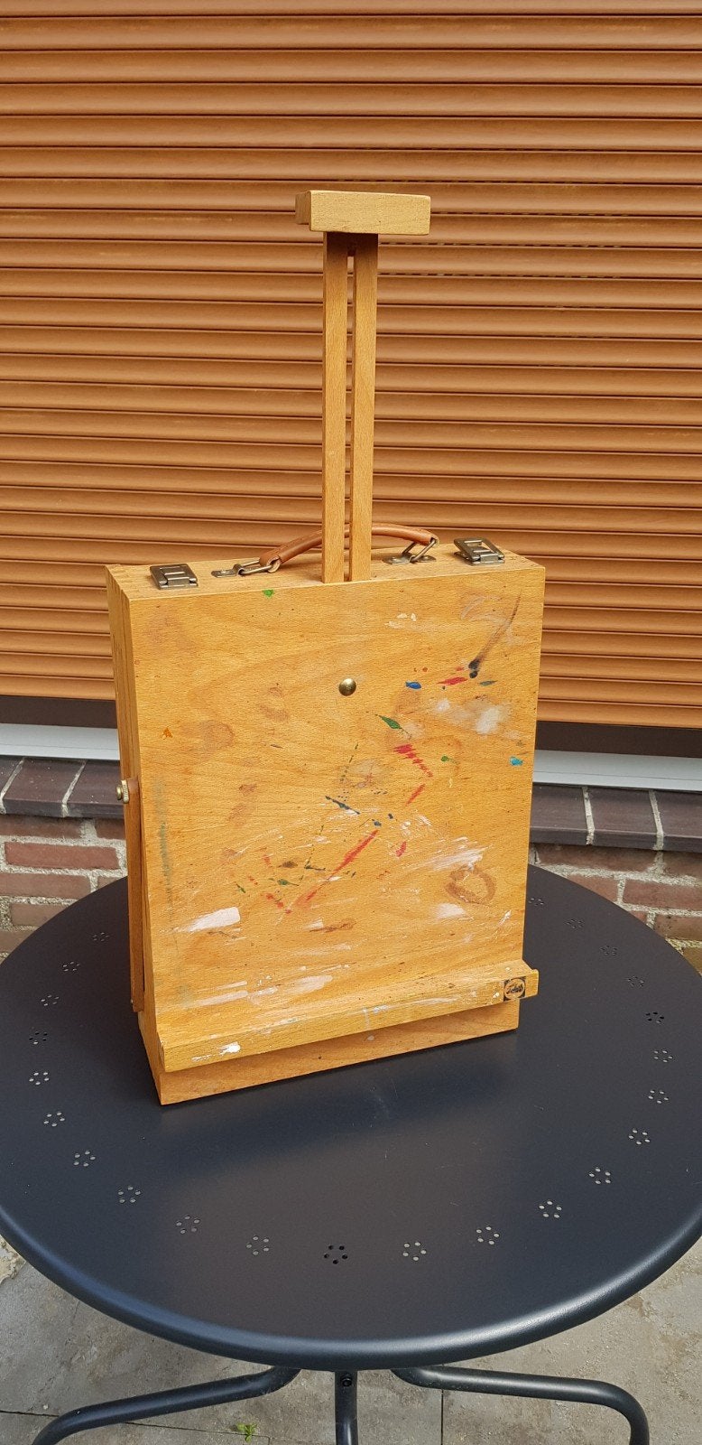 Teken / schilderskist  ( Talens ), Verzenden, Gebruikt, Ezel