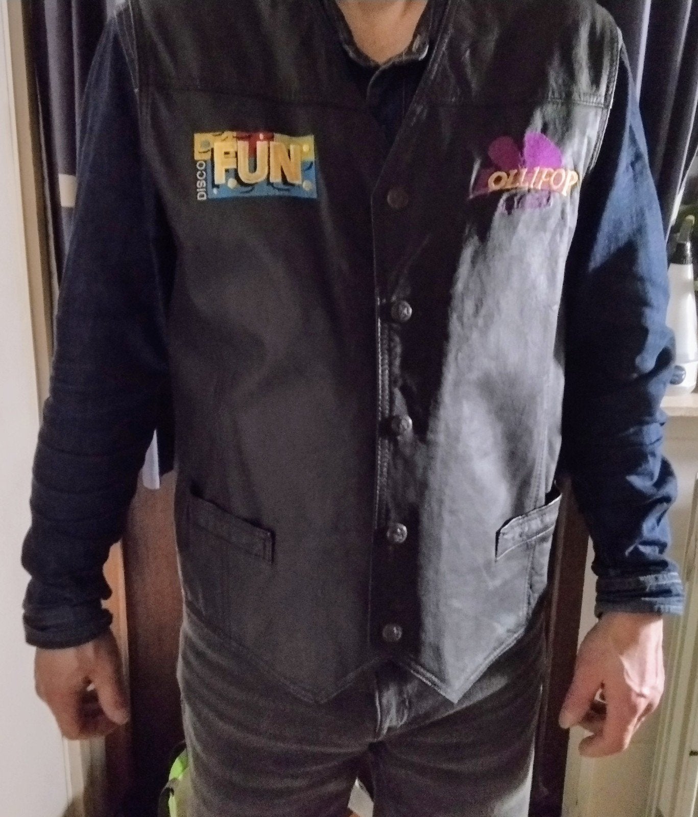 Nieuw Leren Gilet - Maat M/L, Verzenden, Nieuw