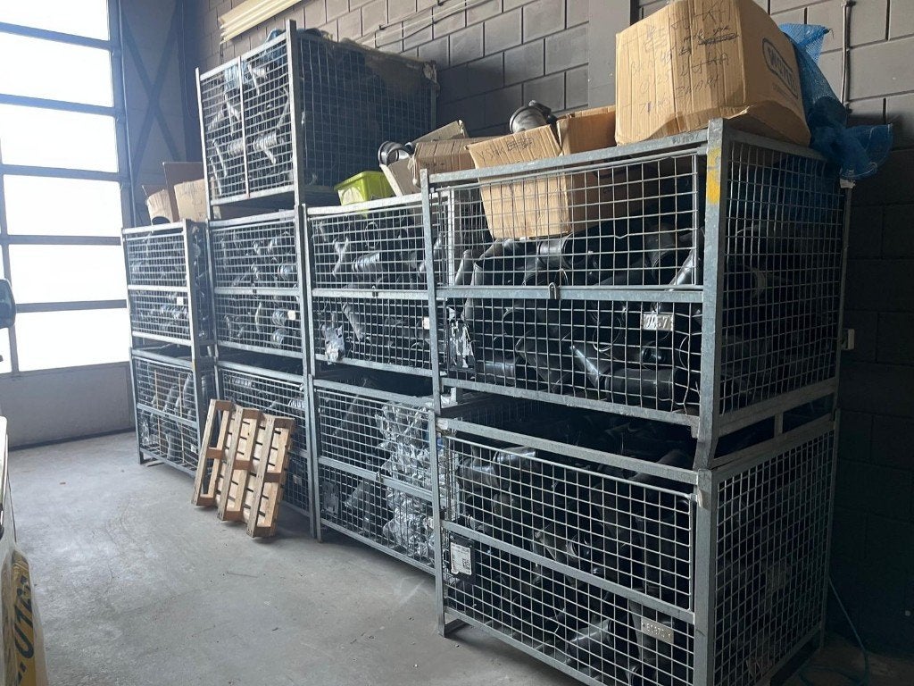 Dyka PP hulpstukken, Ophalen, Bochten, Pvc, Nieuw
