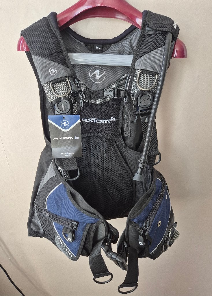 Aqua Lung Axiom i3+ Black/Navy/Grey Trimvest, Watersport en Boten, Ophalen of Verzenden, Nieuw, Trimvest of Wing