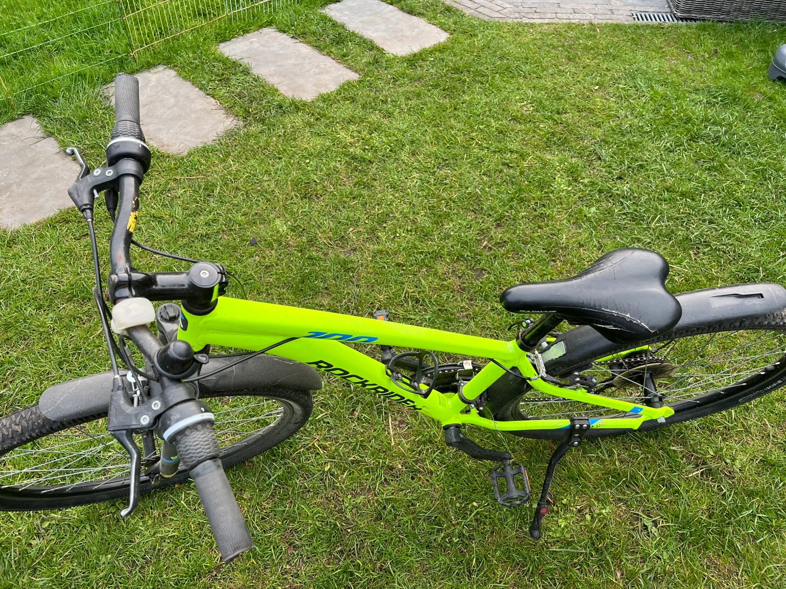 Rockrider ST100, Ophalen, Gebruikt