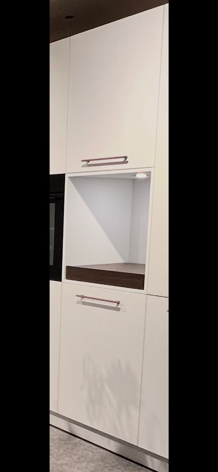 Keukenkast | met koffiecorner en verlichting | Wit, Huis en Inrichting, Keuken | Complete keukens, Ophalen, Nieuw, Wit, Overige typen