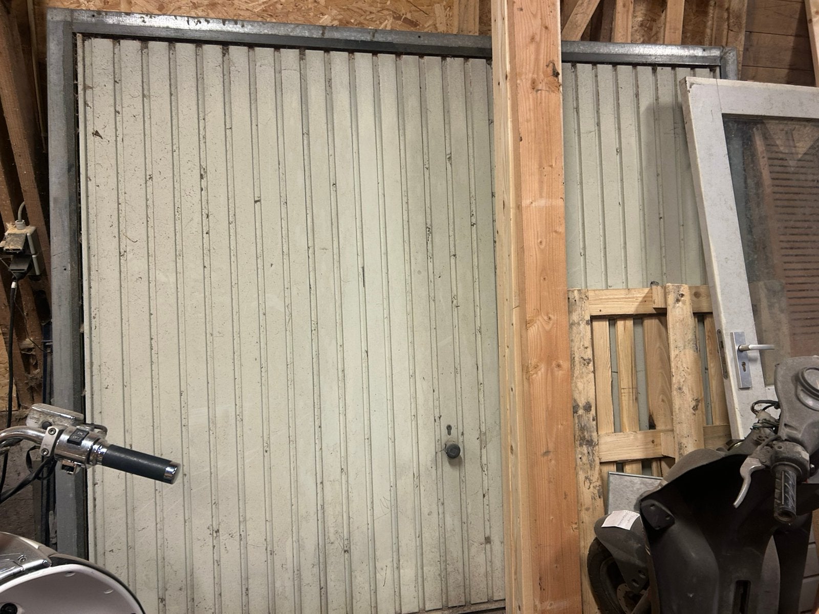 Garage kanteldeur, Minder dan 250 cm, Ophalen of Verzenden, Zonder ramen, Minder dan 200 cm
