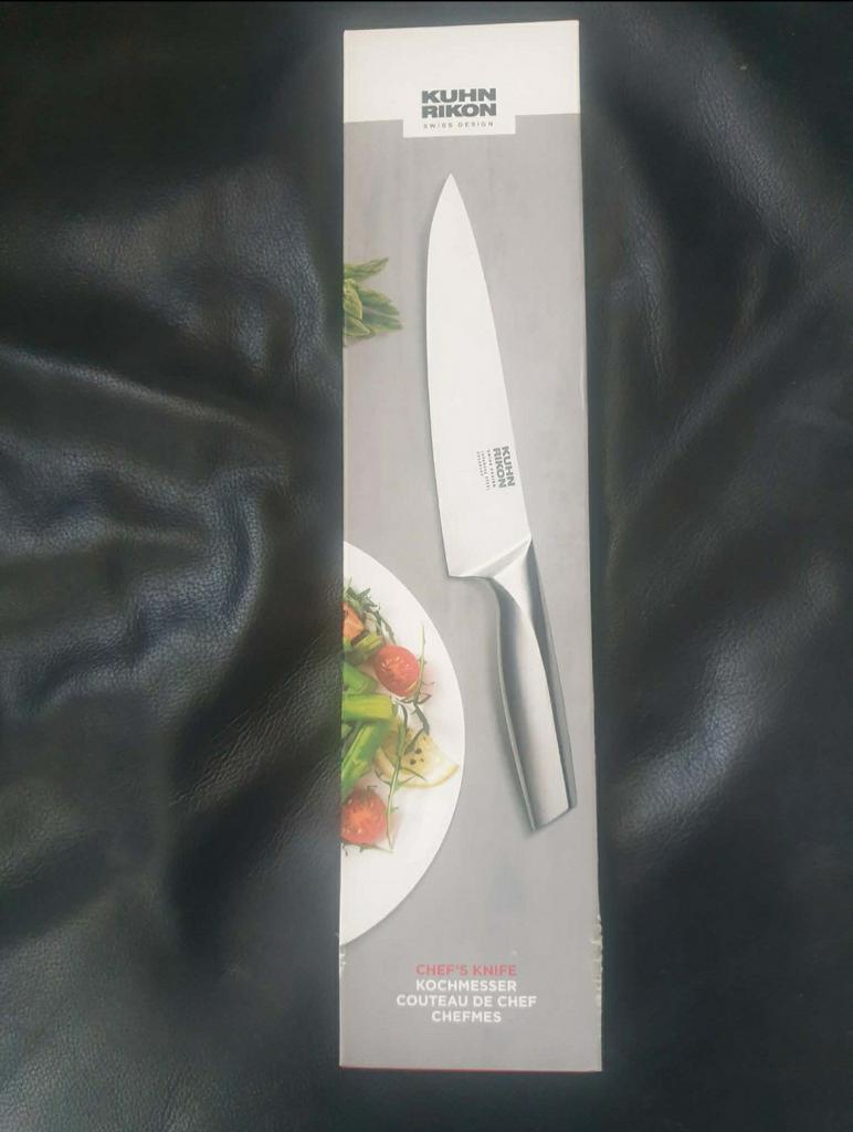 Kuhn Rikon & Fissler Chefmessen - Nieuw in doos, Ophalen, Overige typen, Metaal, Overige merken