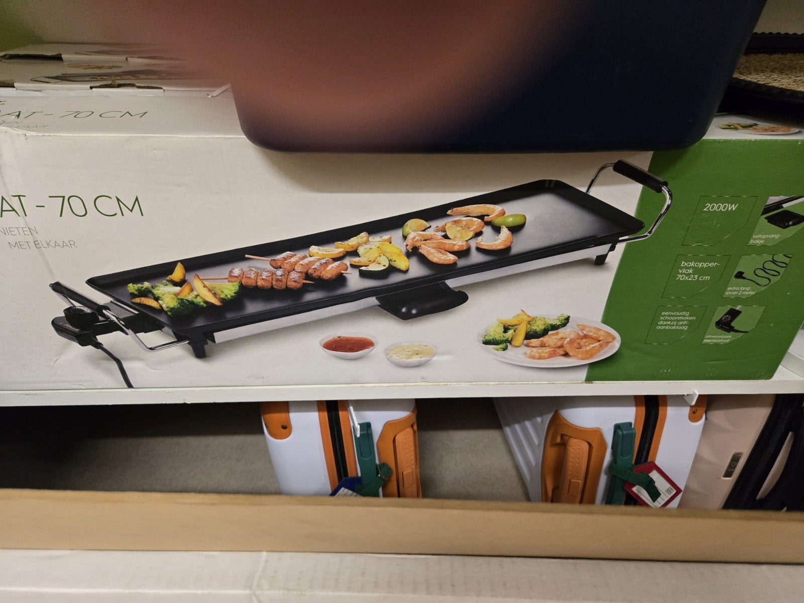 Bakplaat, Ophalen, 4 t/m 7 personen