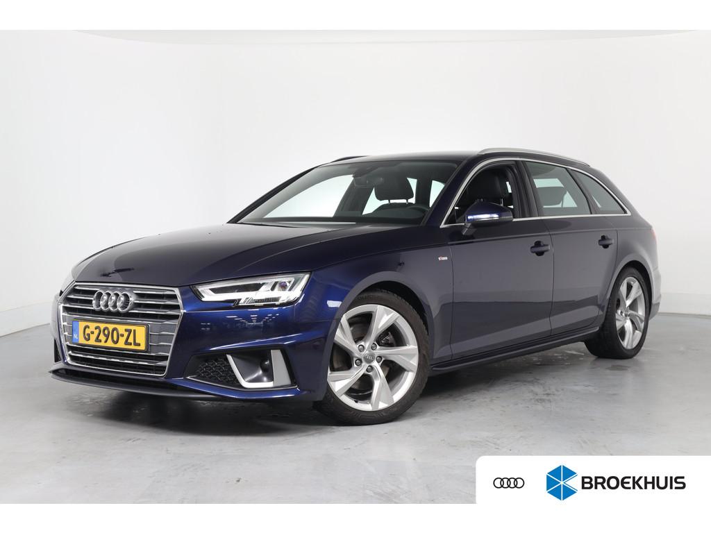 Audi A4 Avant 40 TFSI 190PK SPORT S-LINE, Auto's, Audi, 12 maanden, Gebruikt, Blauw, A4