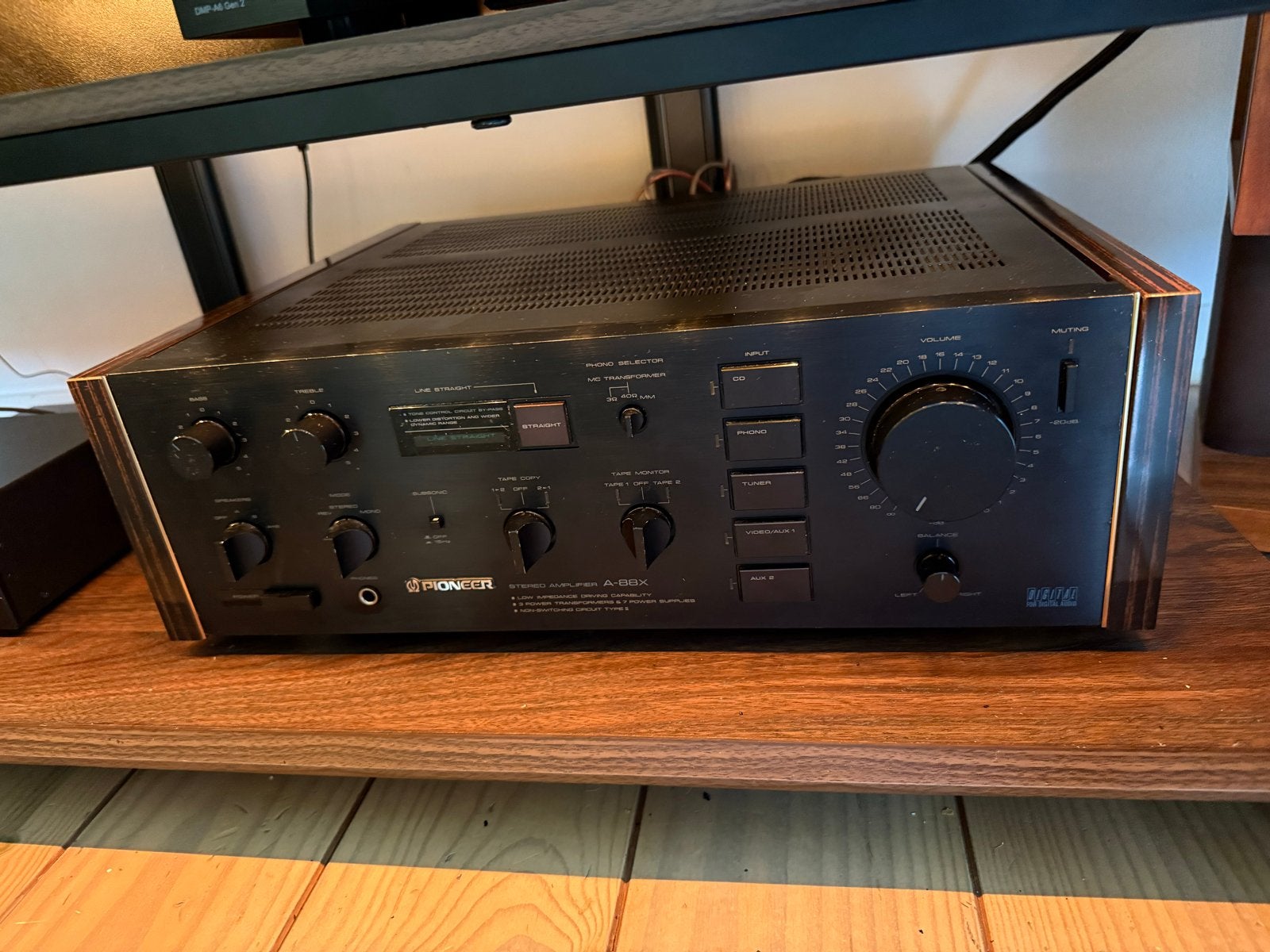 Dual mono Pioneer A-88X Versterker - Topklasse Audio, Audio, Tv en Foto, Versterkers en Receivers, Ophalen, Gebruikt, Pioneer