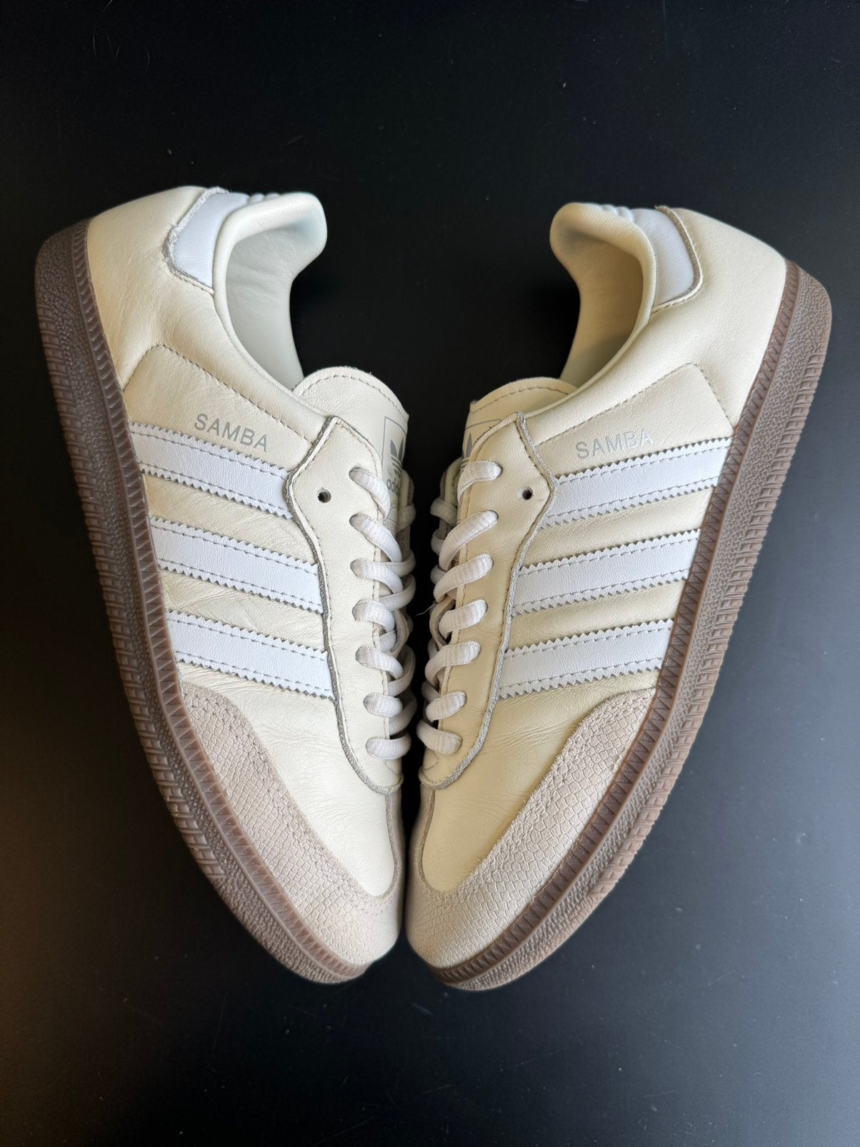 Adidas samba, echt leer maat 40 2/3, Beige, Ophalen of Verzenden, Sneakers of Gympen, Zo goed als nieuw
