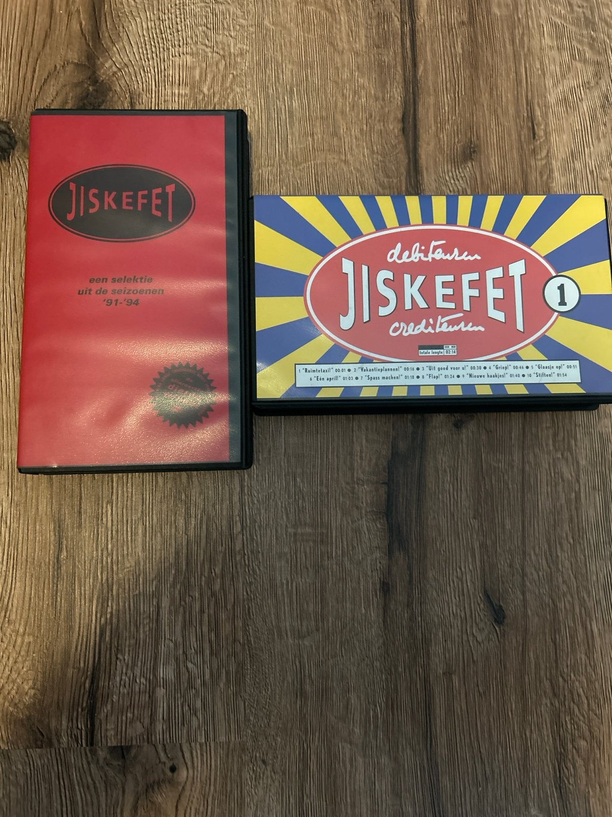 Jiskefet: Een selectie uit de seizoenen '91-'94 & Debiteuren, Ophalen, Gebruikt, Alle leeftijden, Nederlands