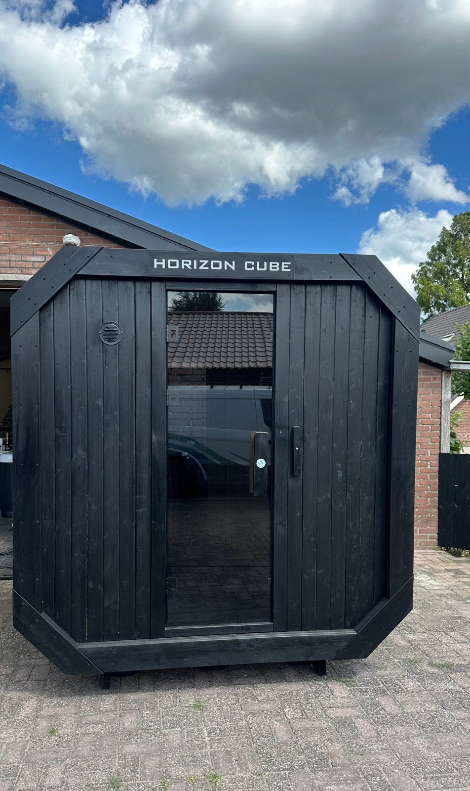 Sauna | Horizon Outdoor Sauna | 4/6 Personen, Ophalen of Verzenden, Zo goed als nieuw