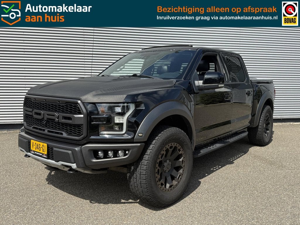 Ford USA F150 3.5 V6 Ecoboost SuperCrew Raptor Memory Dak BT, Auto's, Automaat, Stof, Euro 6, F-150