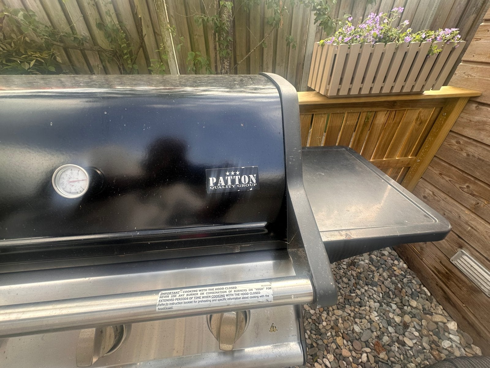 Patton Quality Group BBQ - Gebruikt maar in goede staat, Ophalen of Verzenden, Gebruikt