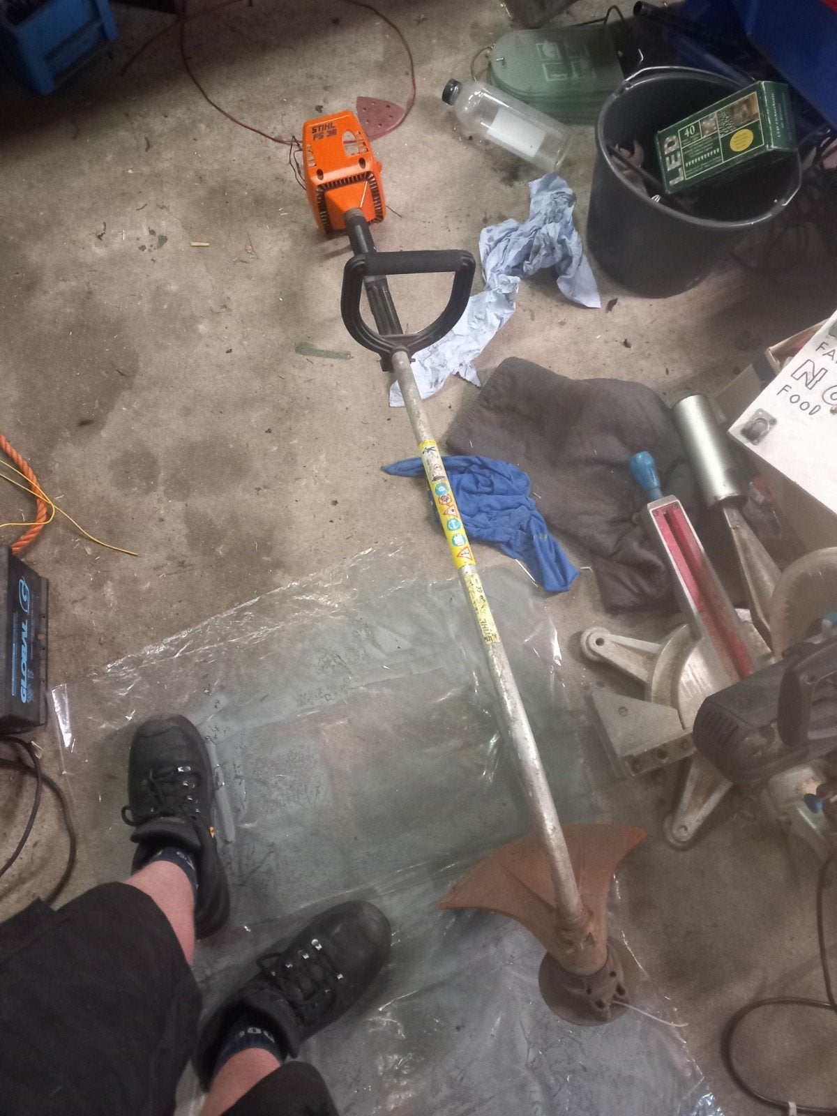 Diverse stihl fs 36 onderdelen, Ophalen of Verzenden, Gebruikt, Benzine