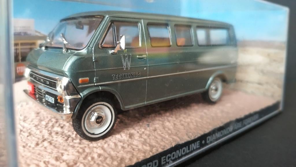 Ford Econoline 007 Diamonds are Forever 1:43 James Bond Pol, Overige merken, Auto, Verzenden, Nieuw