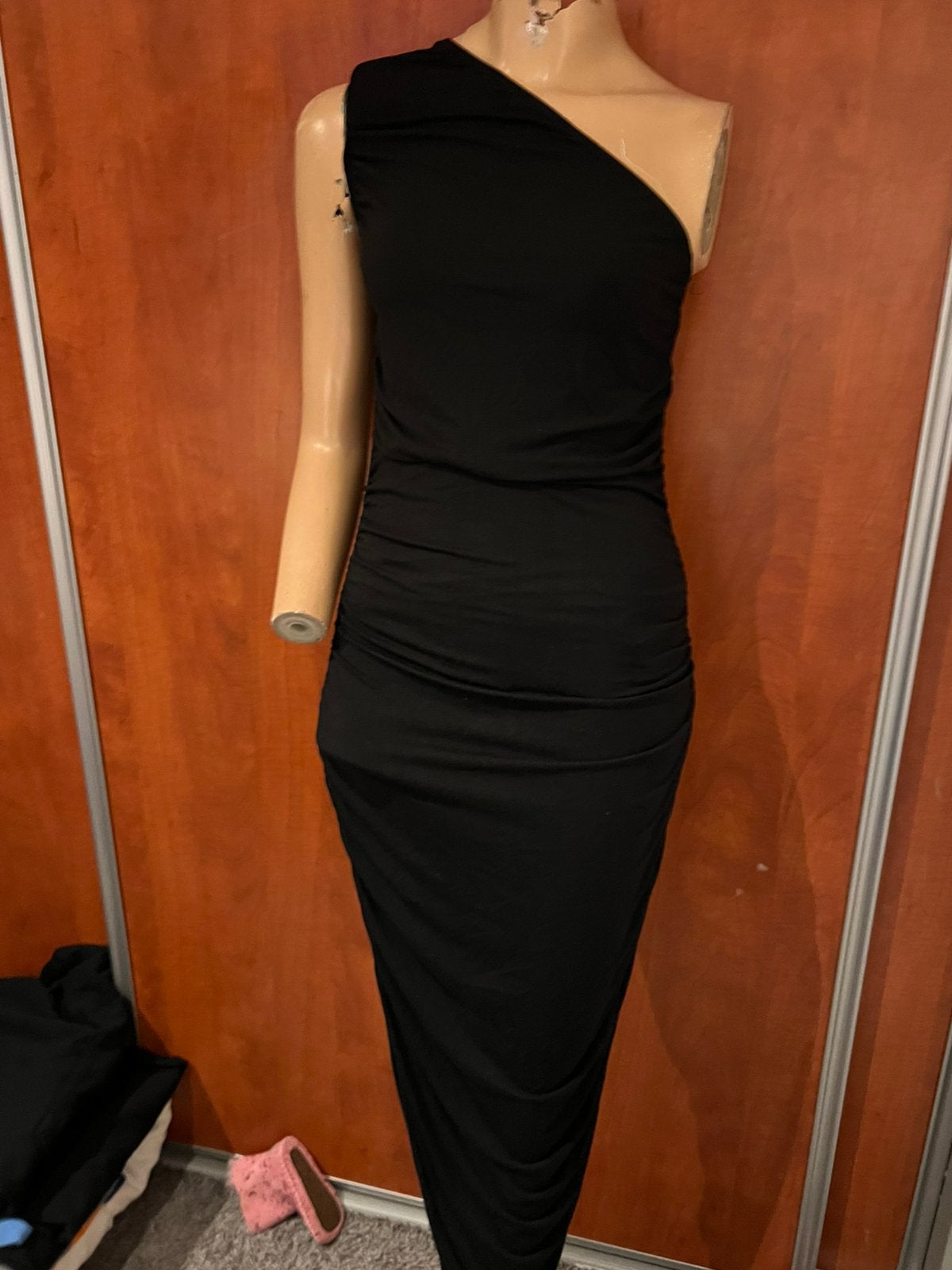 OUI jurk offsholder maat m zgan, Kleding | Dames, Maat 38/40 (M), Overige typen, R, Zwart