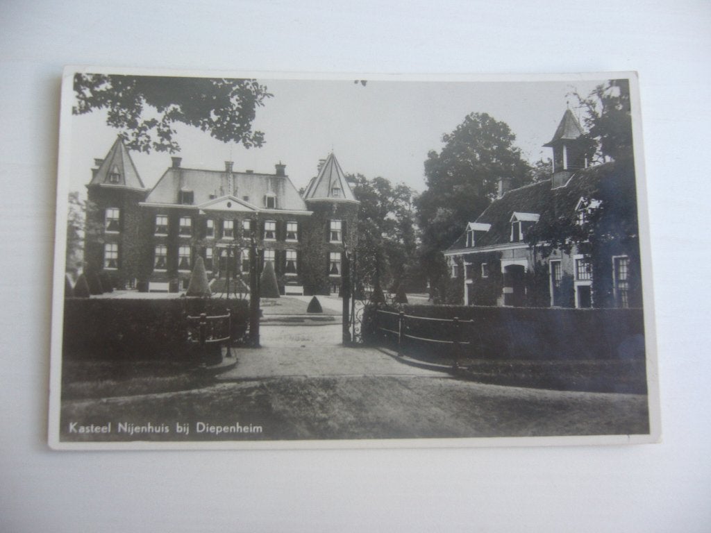 DIEPENHEIM  =  KASTEEL NIJENHUIS, Ophalen of Verzenden, 1940 tot 1960, Gelopen, Gelderland