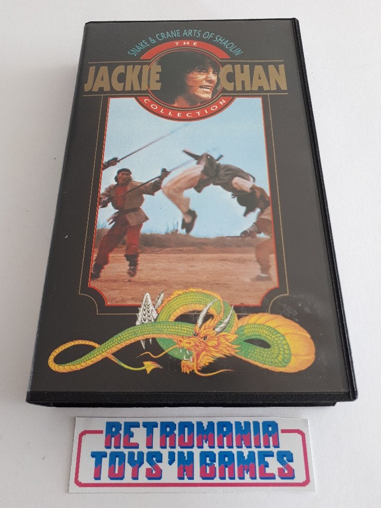 vhs kung-fu - snake &amp; crane arts of shaolin, Cd's en Dvd's, VHS | Film, Alle leeftijden, Verzenden, Gebruikt, Actie en Avontuur