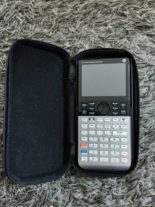 HP Prime Graphing Calculator met beschermhoes G2, Ophalen, Gebruikt