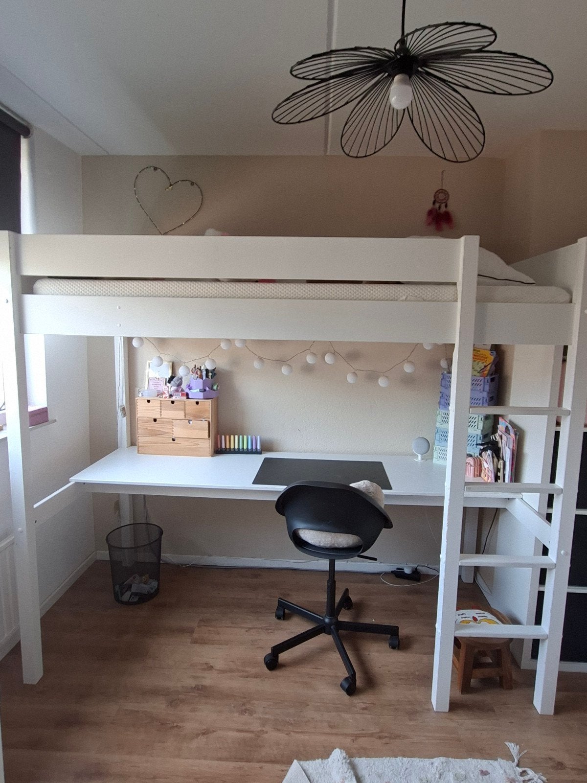 hoogslaper, Ophalen, Gebruikt, Eenpersoons, 90 cm