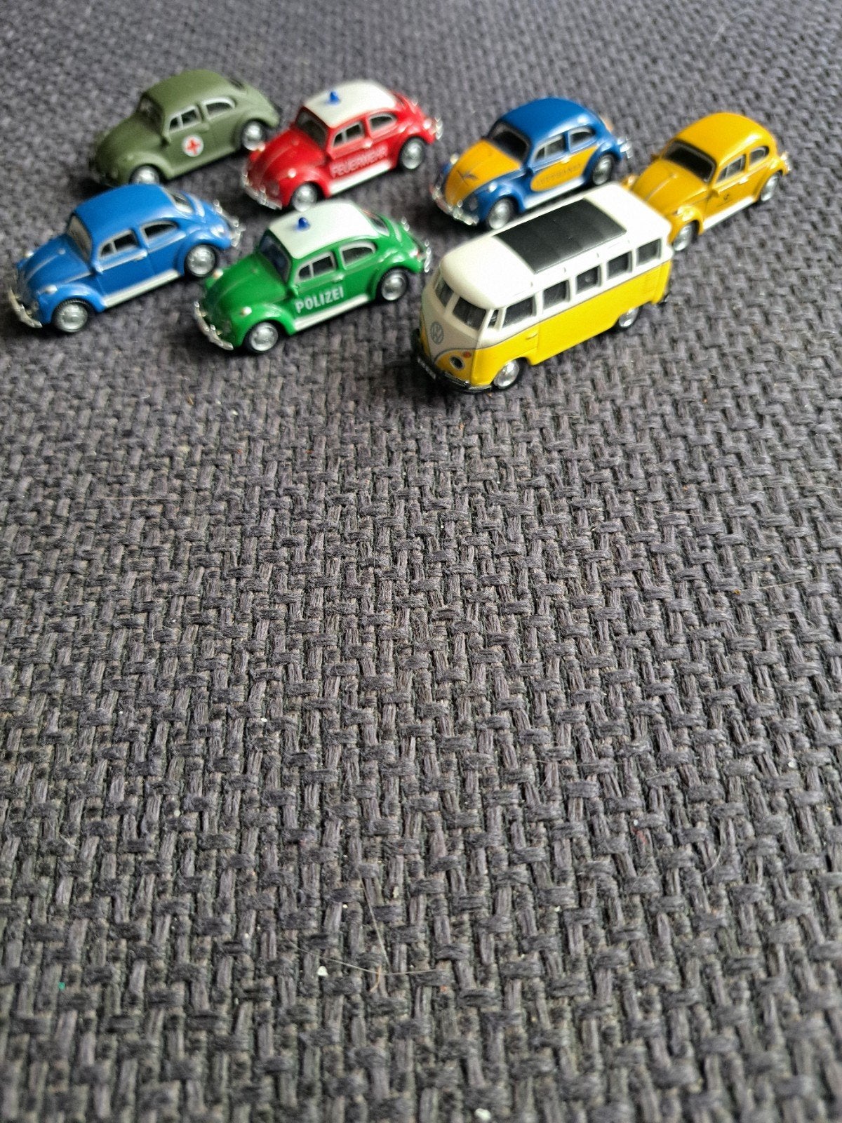 7 tal schuco model vw, Schuco, Gebruikt, Auto, West germany