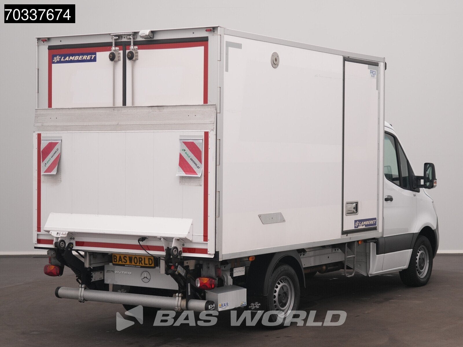 Mercedes Sprinter 316 CDI Automaat Koel/Vrieswagen Laadklep, Automaat, Stof, Gebruikt, Euro 6