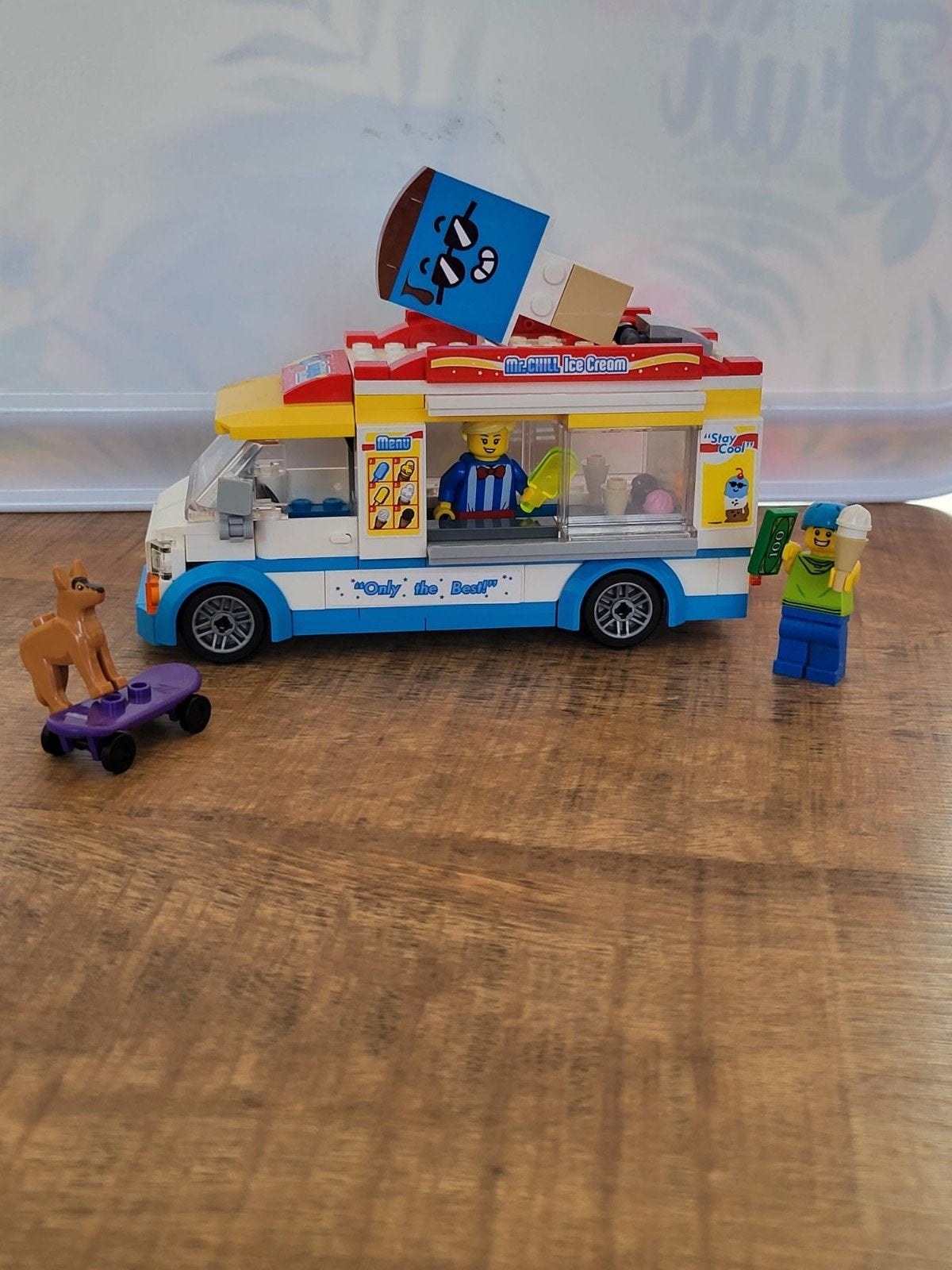 LEGO City 60253 IJscowagen - Compleet met figuren, Ophalen, Zo goed als nieuw