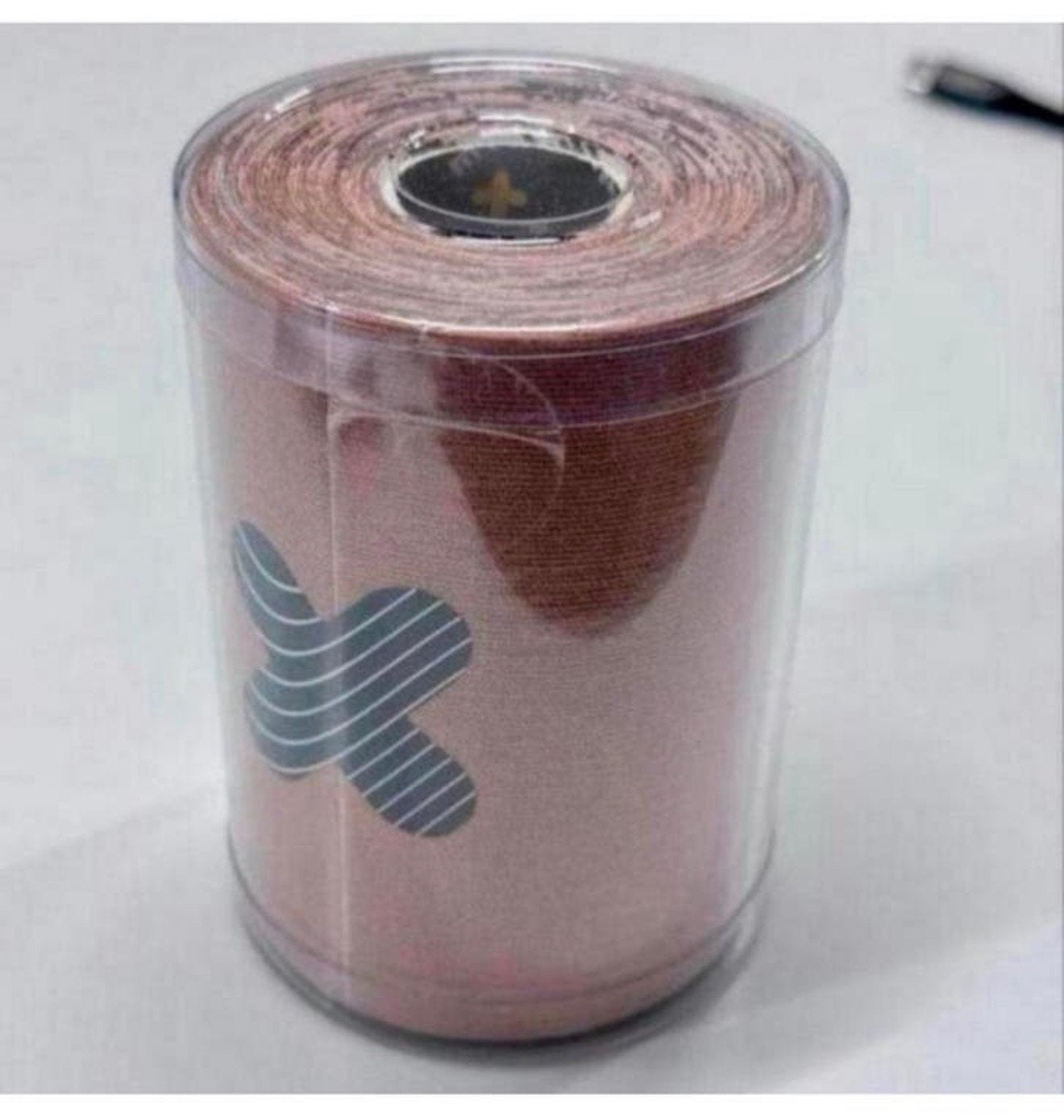 SPORTTAPE extra wide kinesiology tape 10cm x 5 meter BEIGE, Nieuw, Ophalen of Verzenden, H, H